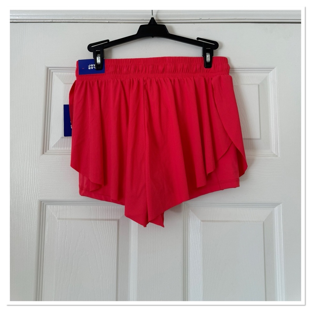 Women’s Double Layer Run Shorts Joylab Lolipop - Picture 3 of 4
